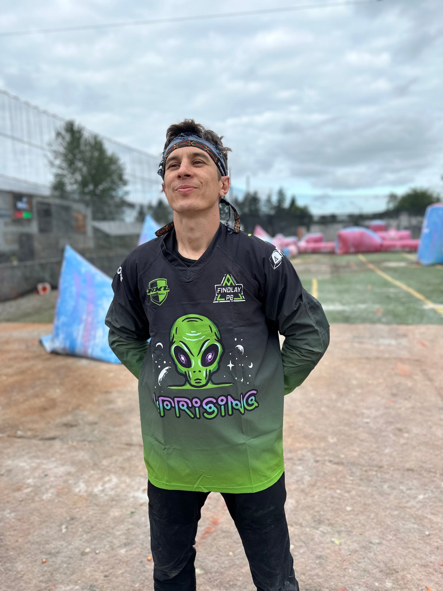 Specialty Cincinnati Alien Jersey | Limited Edition Kinetic Uprising Jersey - Green & Black
