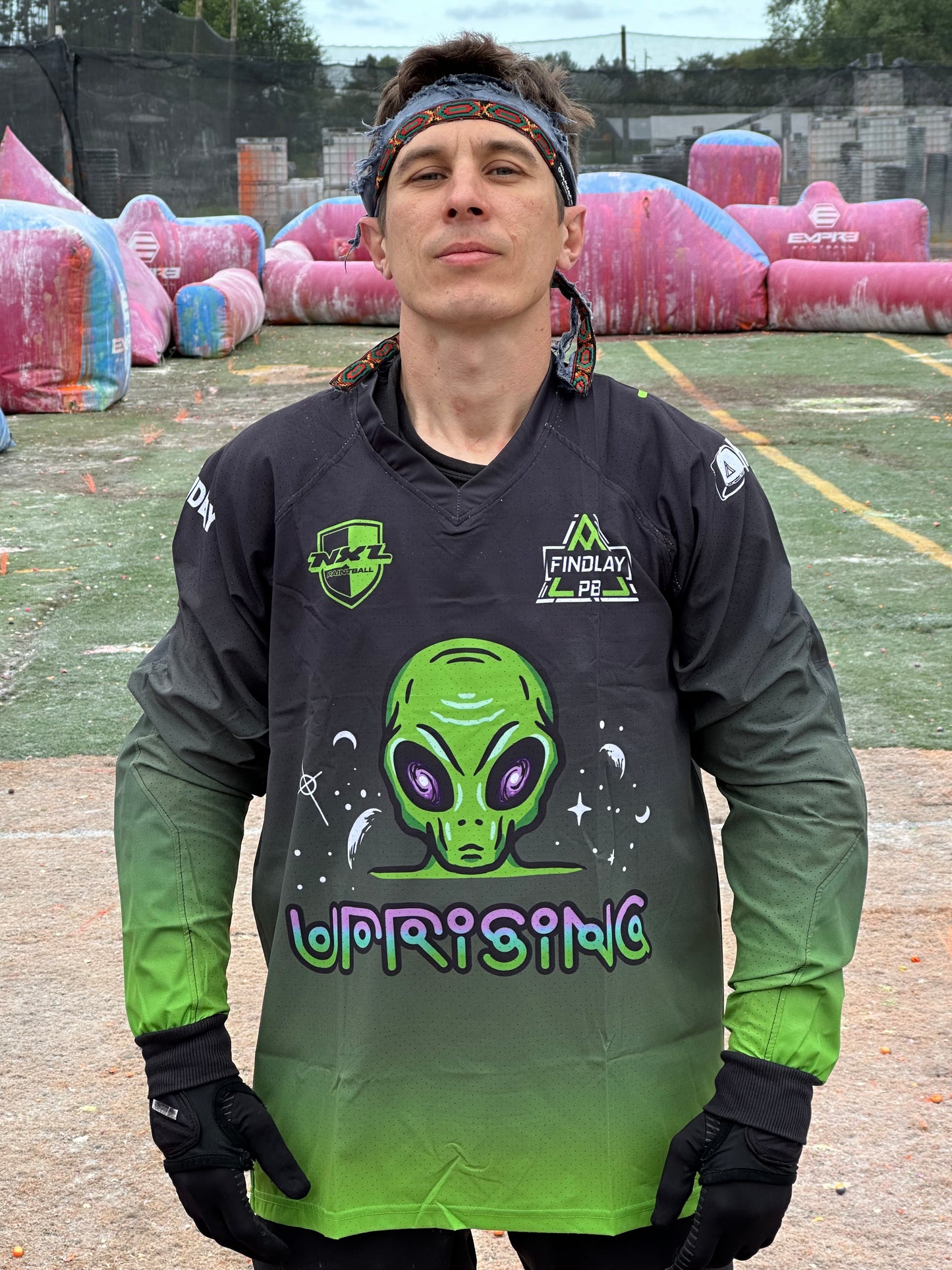 Specialty Cincinnati Alien Jersey | Limited Edition Kinetic Uprising Jersey - Green & Black