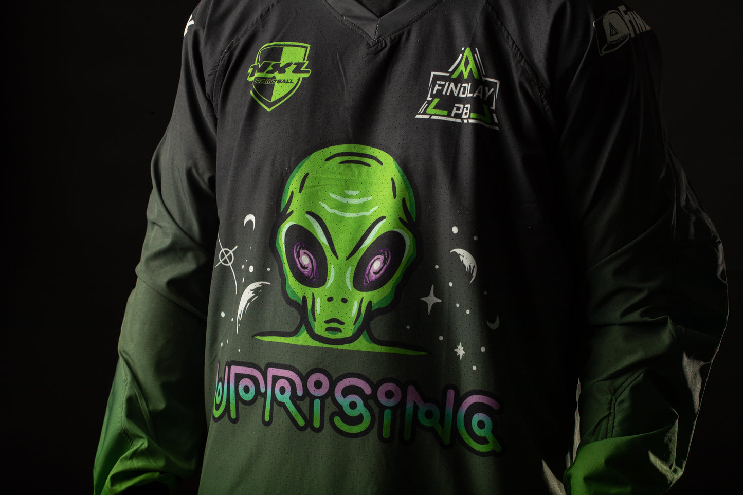 Specialty Cincinnati Alien Jersey | Limited Edition Kinetic Uprising Jersey - Green & Black