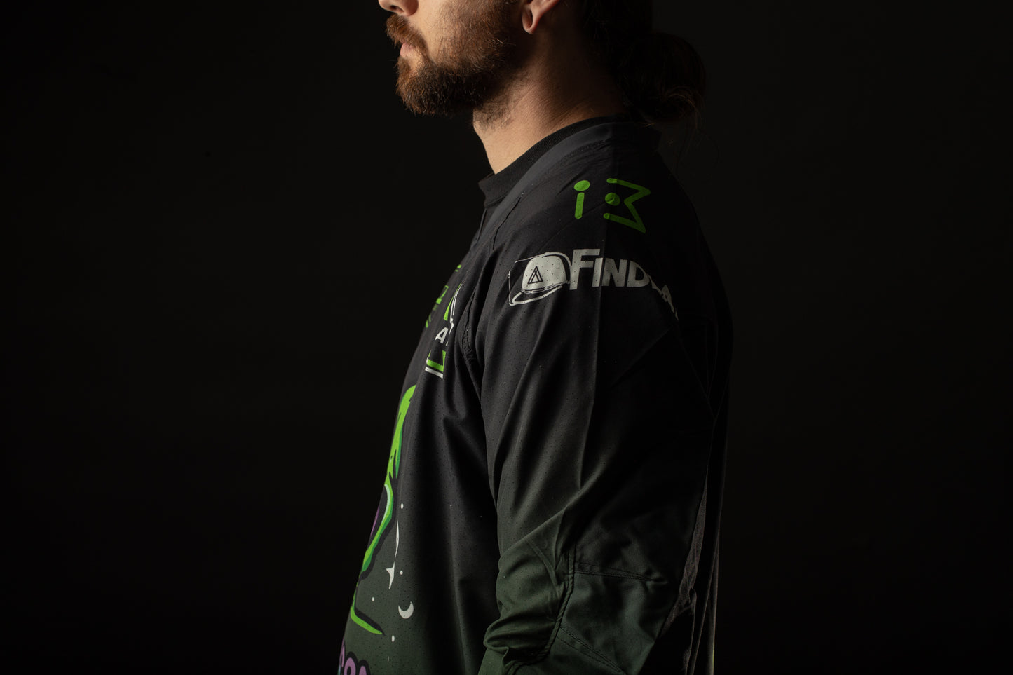 Specialty Cincinnati Alien Jersey | Limited Edition Kinetic Uprising Jersey - Green & Black