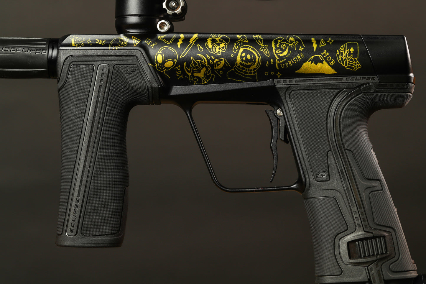2026 Uprising Team Planet Eclipse CS3 Pro - Black & Gold