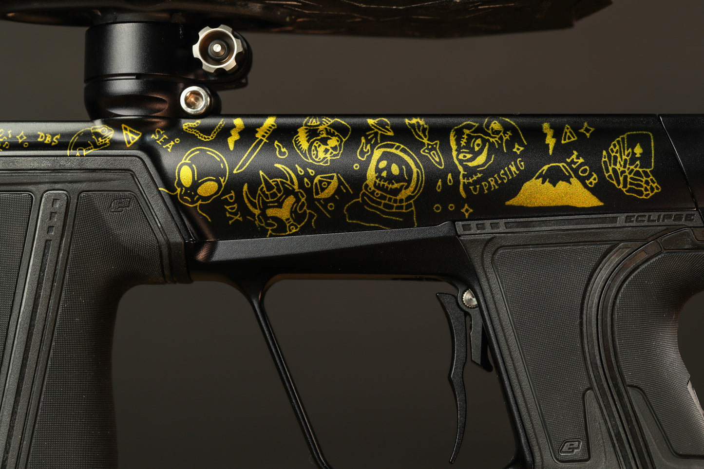 2026 Uprising Team Planet Eclipse CS3 Pro - Black & Gold